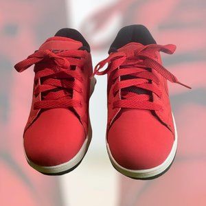 Kids HEELYS Skate Shoes Red & Black Model HES10434 Sz 3
